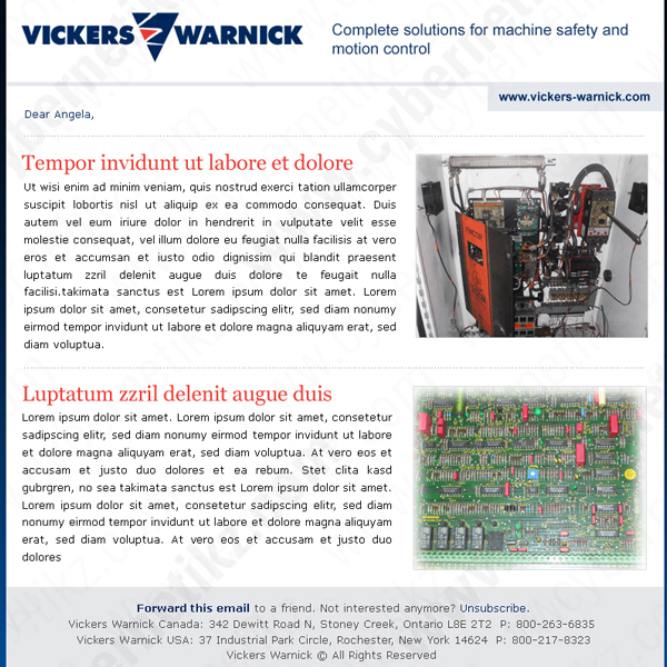 newsletter template