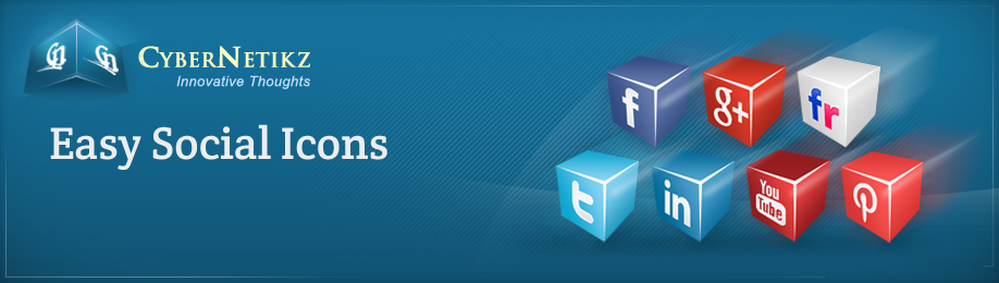 easy social icons wordpress plugin