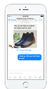 facebook messenger ad