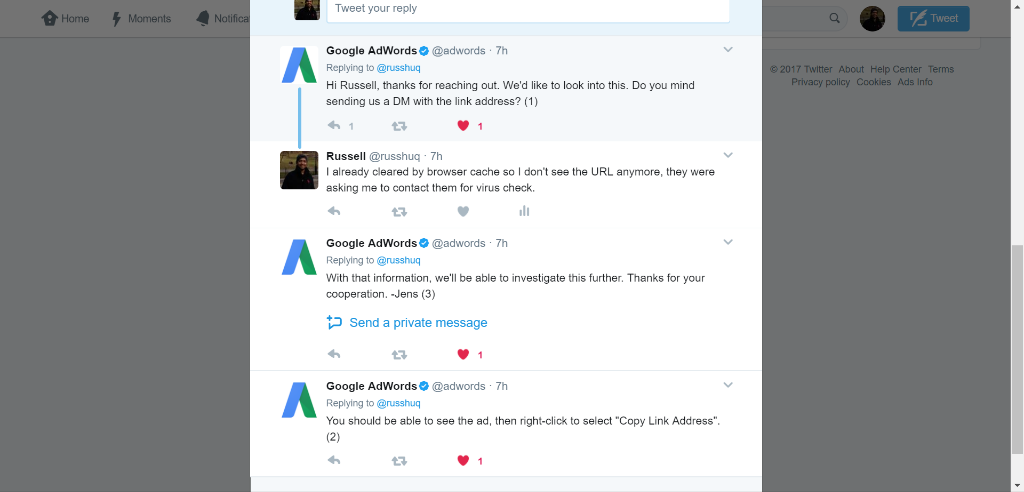 adwords may 16 tweet